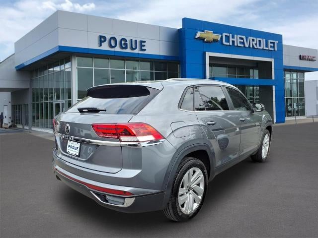 Used 2022 Volkswagen Atlas Cross Sport SE w/Tech with VIN 1V2WC2CA0NC214461 for sale in Powderly, KY