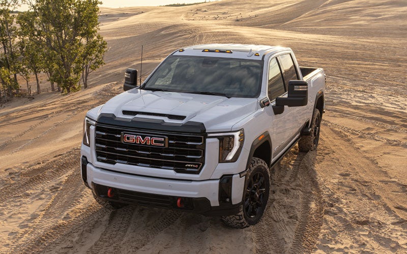 White GMC Sierra HD - Pogue GMC in POWDERLY KY
