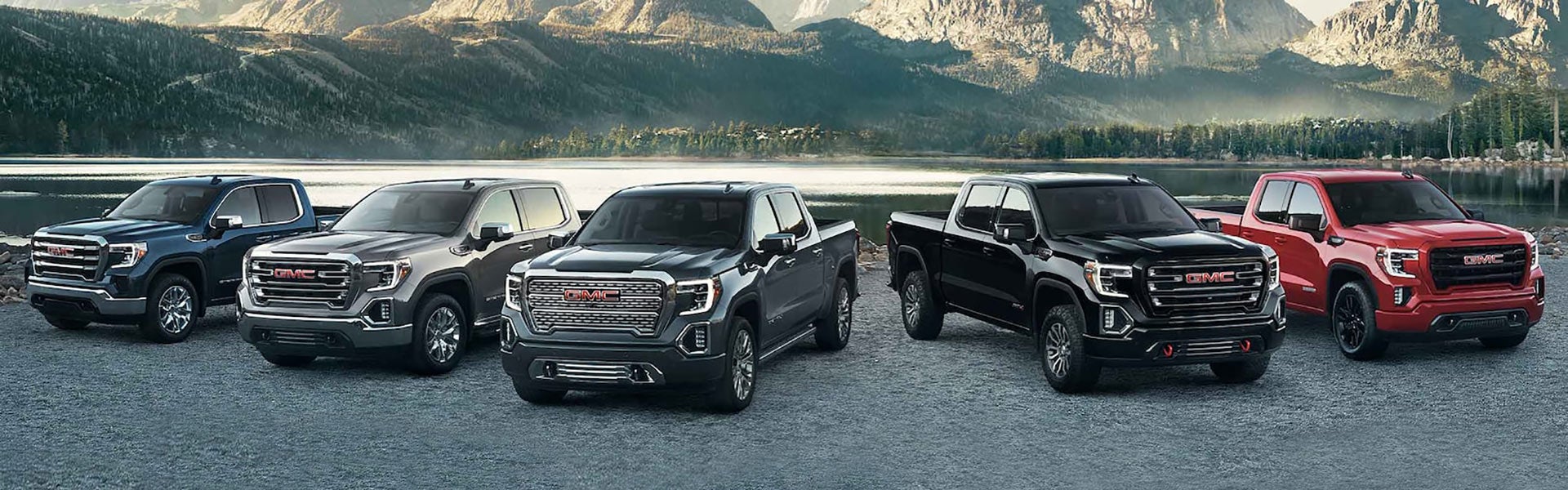 Group of Sierra Trucks