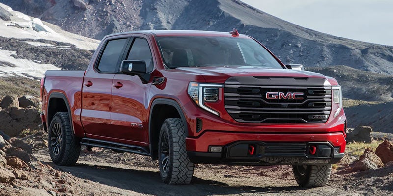 Red Sierra of roading in ice and hill area