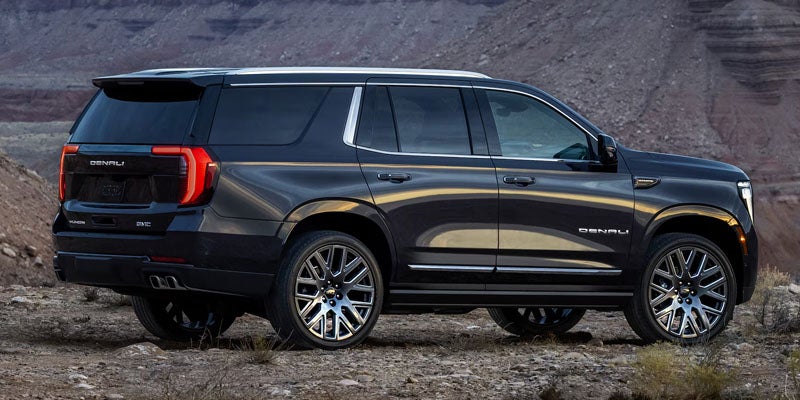 2026 GMC Yukon side profile parked outdoors