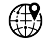 Globe with location